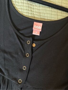 NOM maternity jersey dress for nursing and after